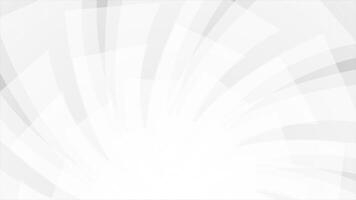 white color rotating abstract shapes gradient design loop able geometrical background video