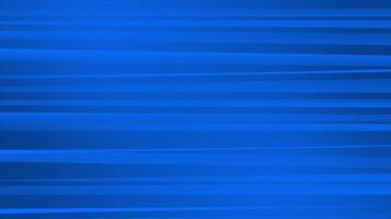 Royal blue color wiggling shiny parallel stripes gradient design geometrical background video