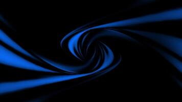 Royal blue color multiple swirl pattern complex abstract design geometrical background video