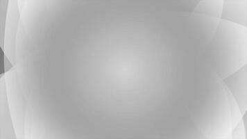 white and black color moving geometric shapes with blank space abstract gradient design loop able geometrical background video