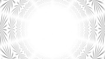 white color simple and elegant rotating shapes with 3d depth tunnel seamless design loop able geometrical background video