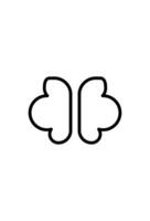 simple butterfly icon for design vector