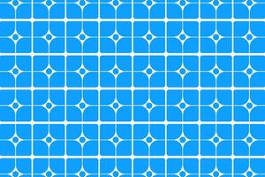 A blue and white pattern with squares vector