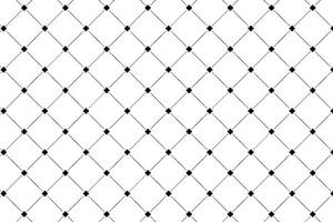 A black and white pattern with diamonds vector