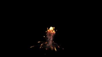 background texture flame particle explosion isolated video