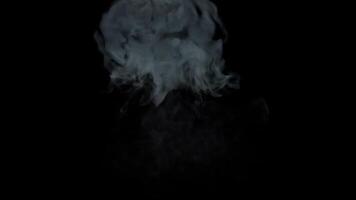 background texture flame particle mushroom explosion video