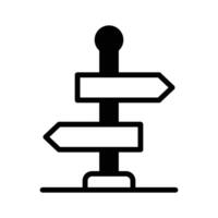Take a look at this amazing icon of classic guidepost. . vector