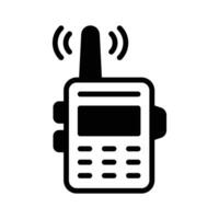 Get this amazing icon of walkie talkie in modern design style vector