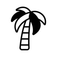 Ge this amazing icon of palm tree in modern style. . vector