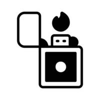 Get this amazing icon of fire lighter in modern style. . vector
