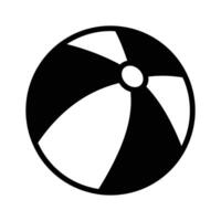Take a look at this amazing icon of beach ball in modern style. . vector