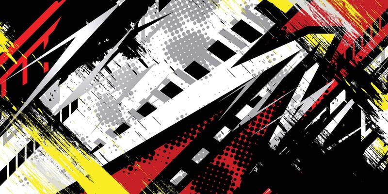 Racing background design with sports car abstract pattern