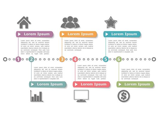 Process diagram template