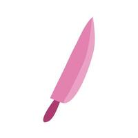 This purple and pink knife designed for cooking design projects. Use it for recipe apps design, food delivery services design, or cooking tutorial graphic design vector