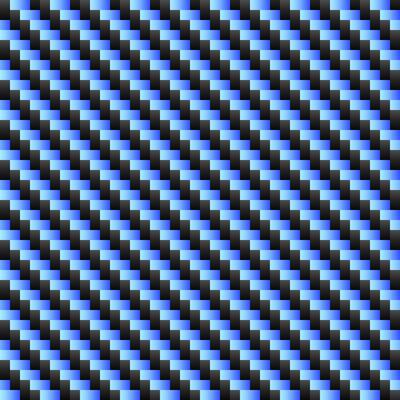 Black and blue diagonal carbon fiber seamless texture pattern illustration work