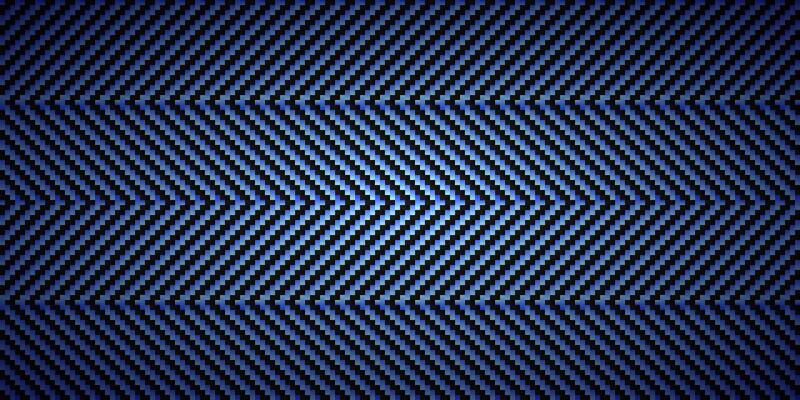Black and blue diagonal carbon fiber seamless texture pattern illustration work.
