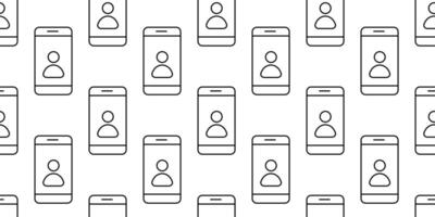 Multiple smartphone icons with user profiles displayed on a minimalistic background vector