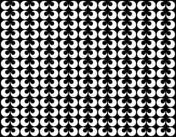 Motif Pattern Created by Deformation of the Circle Shape. Modern and Contemporary Style. Can use for Decoration, Background, Tile, Wallpaper, Wrapping, Fabric, Textile, Carpet, etc. Flat and BW vector