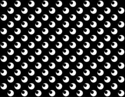 Motif Pattern Created by Deformation of the Circle Shape. Modern and Contemporary Style. Can use for Decoration, Background, Tile, Wallpaper, Wrapping, Fabric, Textile, Carpet, etc. BW vector