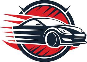 Fast car speed illustration vector