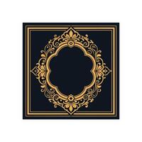 Modern Abstract Border Frame Illustration Design vector