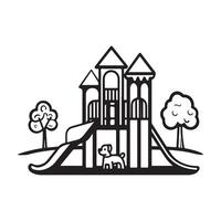 Kids Playground Design Image, Art, Icons, and Graphics vector