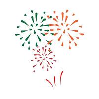 Fireworks designed for season,happy.fire Fireworks . vector