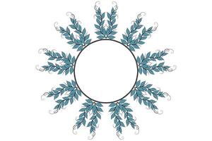 Mandala patterns have a circular or symmetrical structure radiating outward from the center. They are often used as spiritual and religious symbols and in meditative, carpets, jewelry, card V6. vector