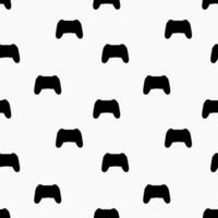 a seamless pattern with a game controller theme. perfect for game related accessories. vector