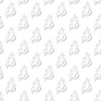 burning chilli pepper pattern. hand drawn doodle chili. outline style chili pattern. hot chilli seamless pattern suitable for print, seasoning pack, or wrapping paper. fire chilli pattern. vector
