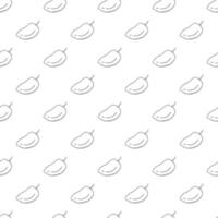 burning chilli pepper pattern. outline style chili pattern. hand drawn doodle chili. fire chilli pattern. hot chilli seamless pattern suitable for print, seasoning pack, or wrapping paper. vector