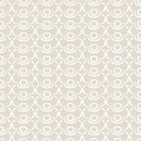 seamless pattern with curved lines, stylized ornamental elements. Creamy beige subtle background with ornaments for textile, linen, scarf, silk. vector