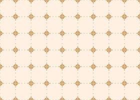 Checkered seamless pattern with geometric diamond shapesBeige creamy background with simple elements for textile, fabric, linen, shirts vector