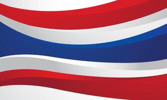 Blue and red wave background images vector