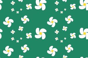 Blossom Simple Daisy Pattern Printable. Retro Charming Daisy Pattern on a Serene Background Creates a Cheerful vector
