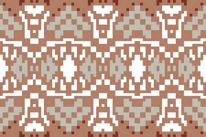 Sarong Geometric Patternsfolk Embroidery, Aztec Geometric Ornament Print. Design for Carpet, Wallpaper, Clothing, Wrapping, Fabric vector