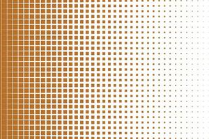 simple abstract dark brown color small square halftone blend line pattern vector