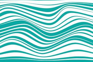 simple abstract thin to thick wavy distort line pattern teal wave pattern abstract lines and curves vector
