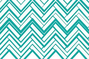 simple abstract thin to thick wavy zig zag line pattern teal chevron pattern design vector