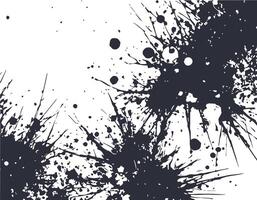 Abstract Ink Paint Brush Splatter Pattern, Grunge rusty dirty Texture Art illustration Background Design Elements vector
