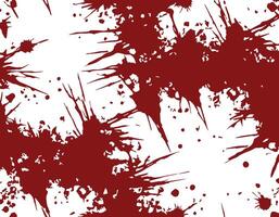 Abstract Red Ink Paint Brush Splatter Pattern, Grunge rusty dirty Texture illustration Background Design Element vector
