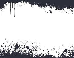 Abstract Ink Paint Brush Splatter Pattern, Grunge rusty dirty Texture illustration Background Design Elements vector