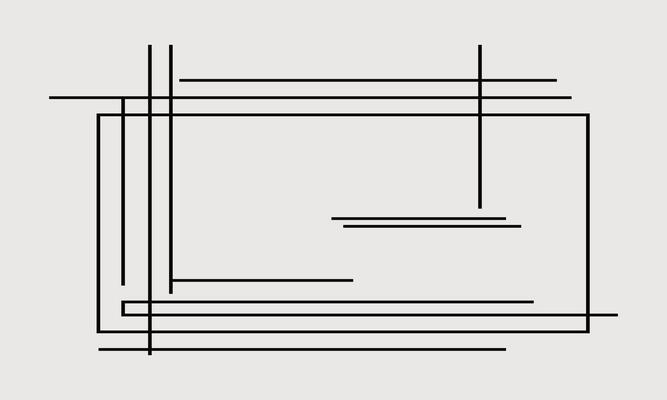 Simple Minimalist lines Icons