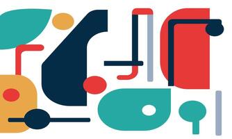 Modern Flat Design Architecture vector