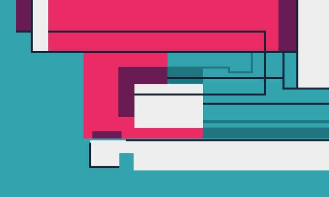 Modern Flat Design Office Elements
