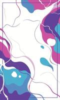 Abstract Marble Texture background on white vector