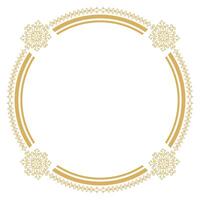 Vintage Element and Ornamental Style Frame with Elegant Design. vector
