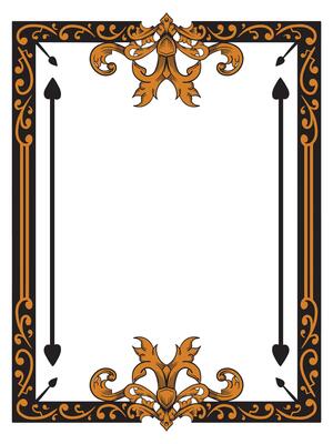 Grand Ornamental Baroque Frame for Luxury Branding