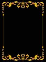 Elegant Decorative Frame for Upscale Announcements vector