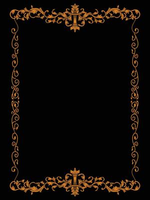 Grand Ornamental Frame for Premium Event Branding